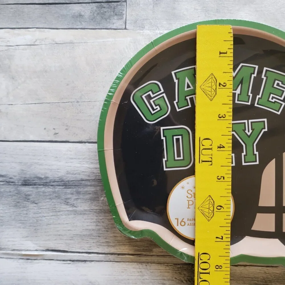 NWT - Game day Football Helmet Paper Plates (32ct)